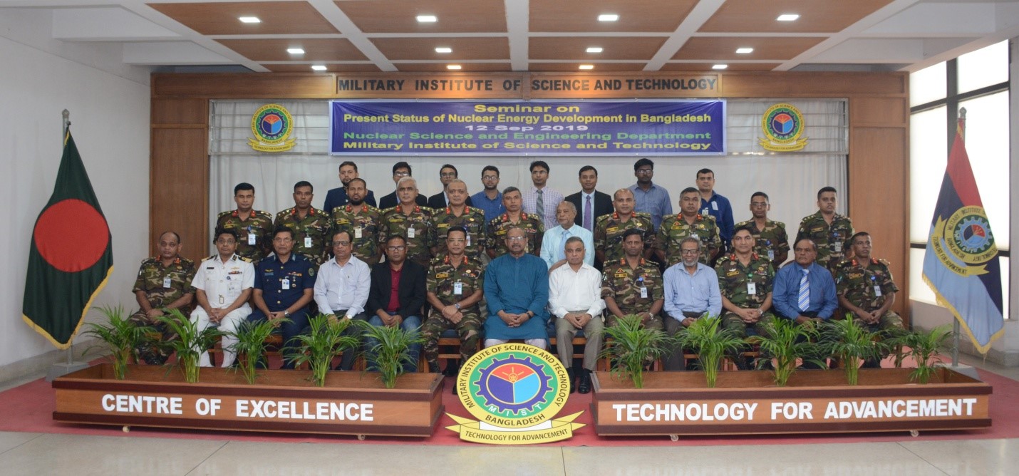 Seminar on Present Status of Nuclear Energy Development in Bangladesh (12-Sep-2019)